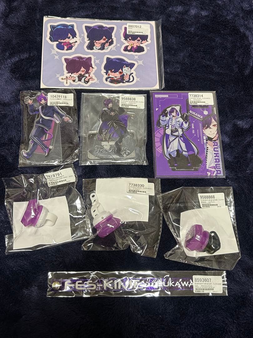 るかわ チェキ風カード ポスカ アクキー 缶バッジ フェスキメ カウントダウン