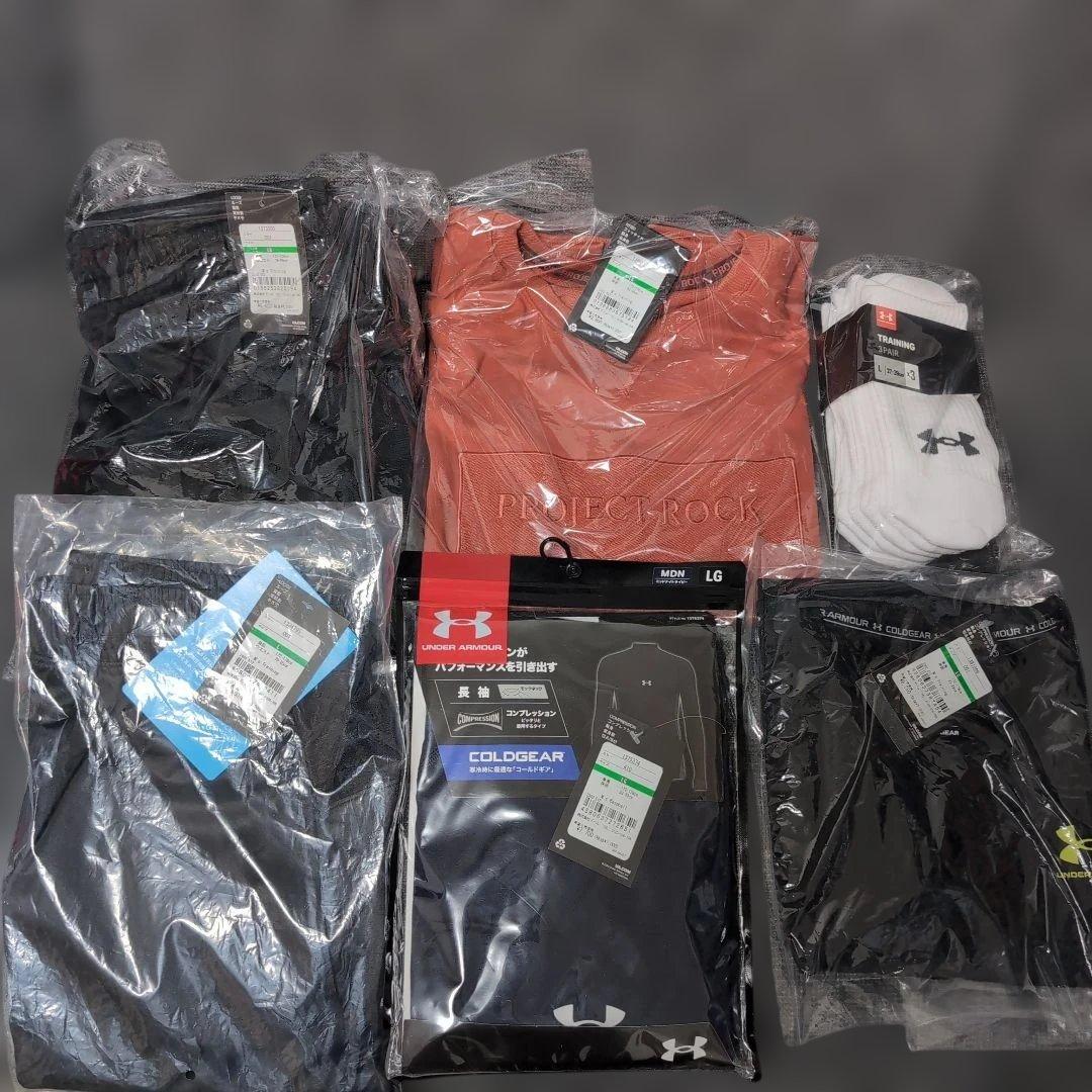 UNDER ARMOUR 2026年福袋 6点セット Lサイズ アンダーアーマー