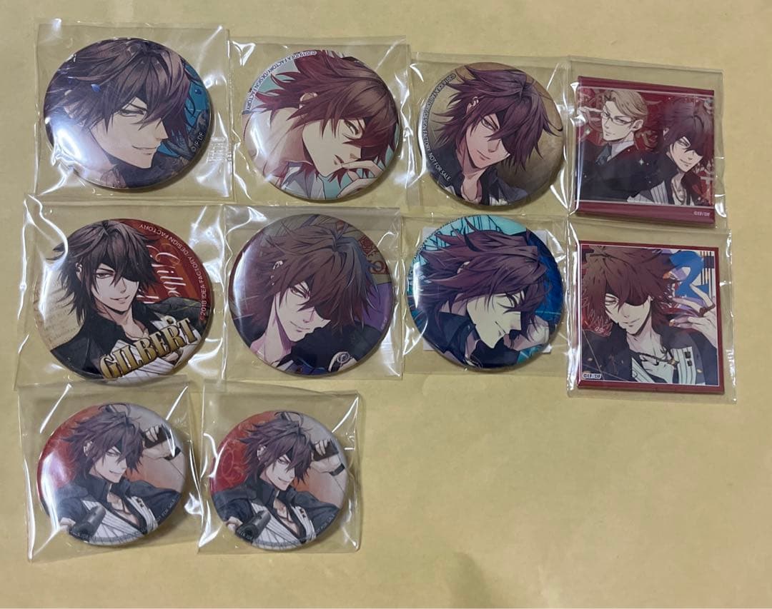 ピオフィオーレの晩鐘 ピオフィ ギルバート 特典 缶バッジ ファンブック