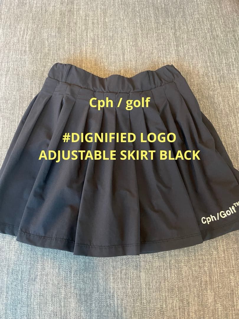 Cph/golf スカート　ブラック　M