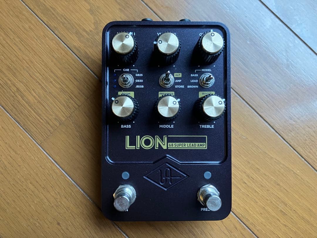 ギター Universal Audio UAFX LION '68 SUPER LEAD