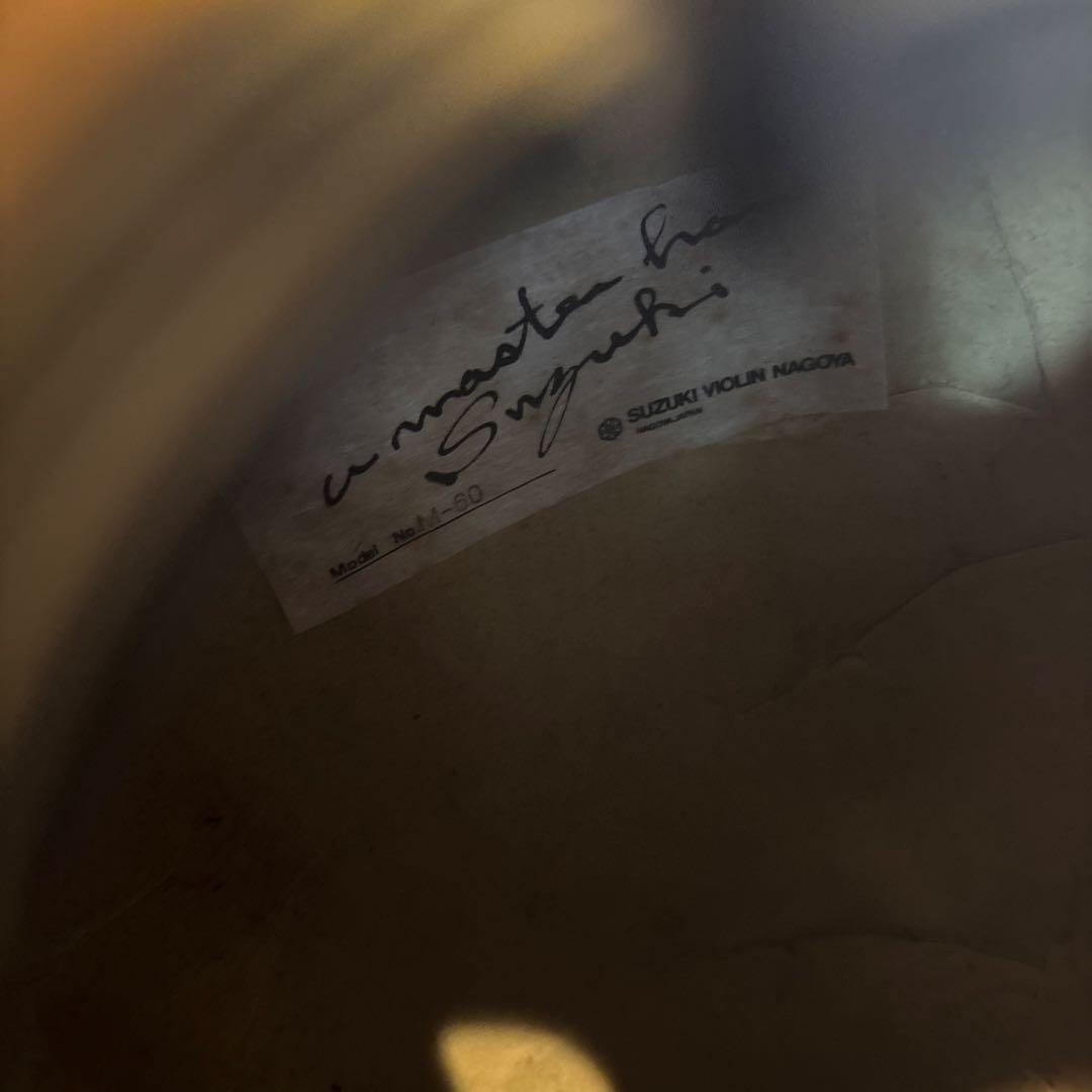 SUZUKI マンドリン M-60 美品 ハードケース付き