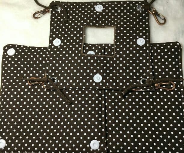 モモンガハウス(スイーツ柄Ver.5)茶ドット 春(夏)仕様　1850円