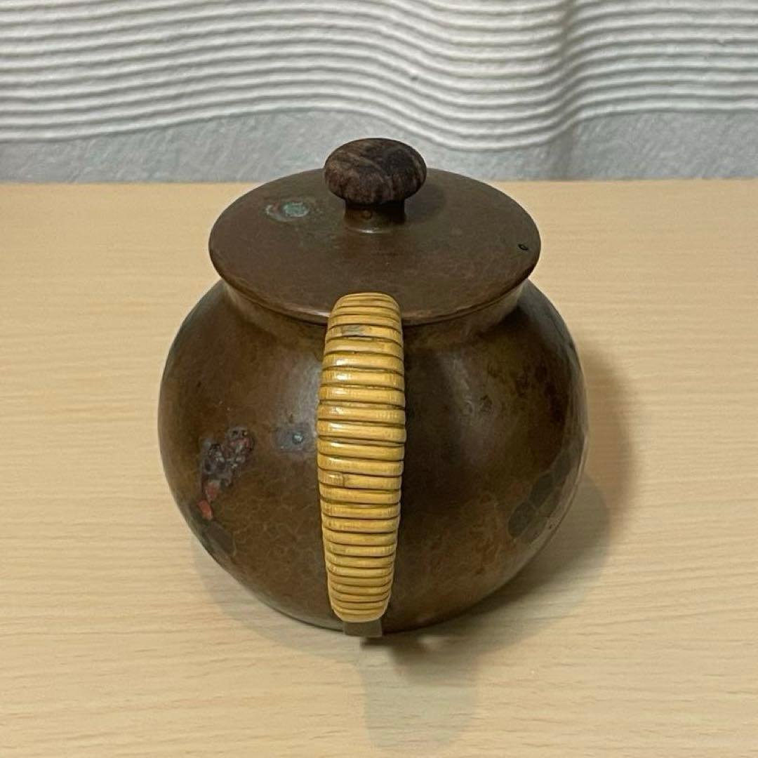 銅瓶 玉川堂 鎚起銅器