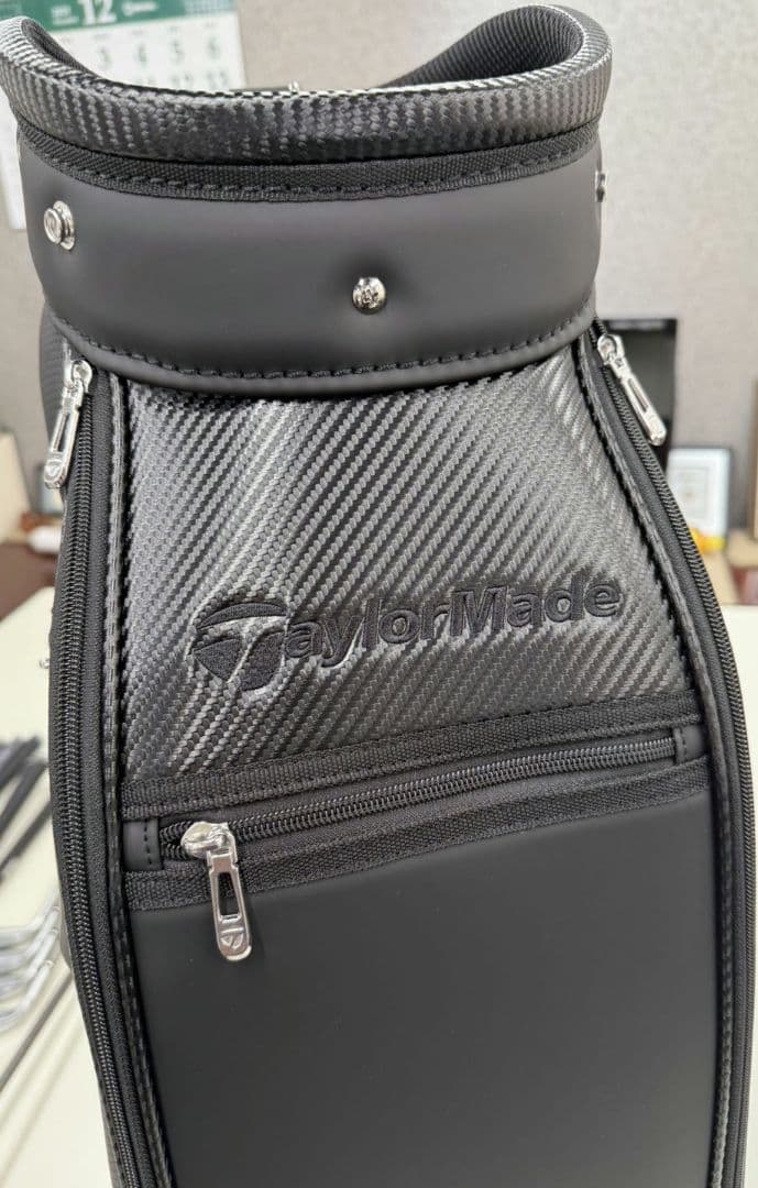 TaylorMade ゴルフバッグ ブラック Audiロゴ テーラーメイド 新品