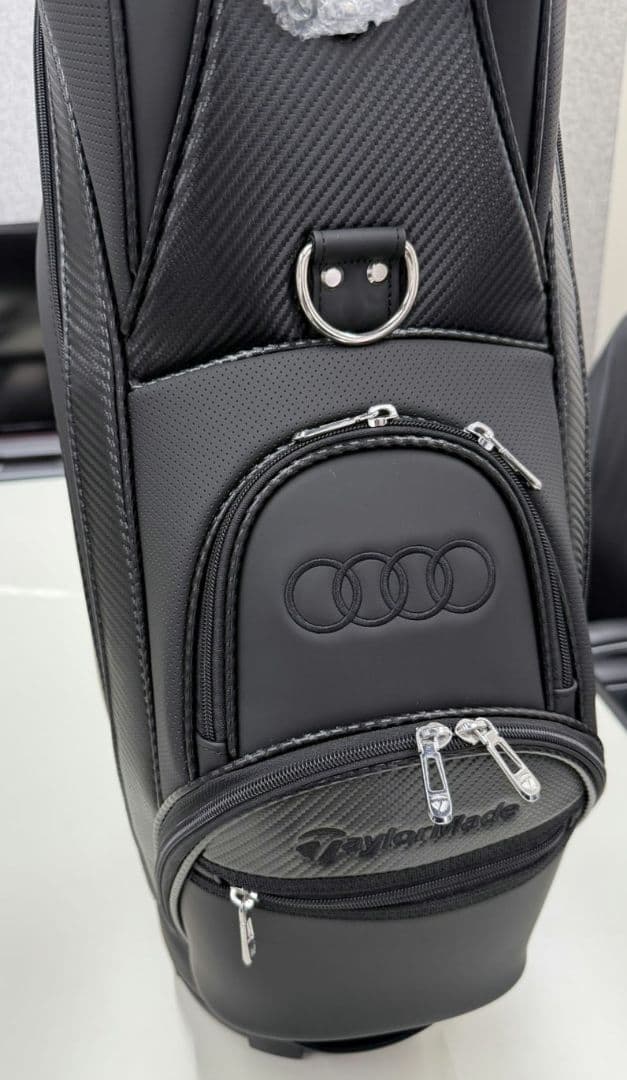 TaylorMade ゴルフバッグ ブラック Audiロゴ テーラーメイド 新品