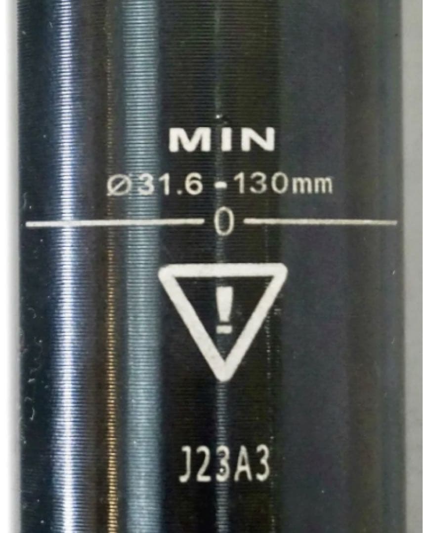 ドロッパーシートポスト　ストローク130mm ポスト径φ31.6 TRANZ-X