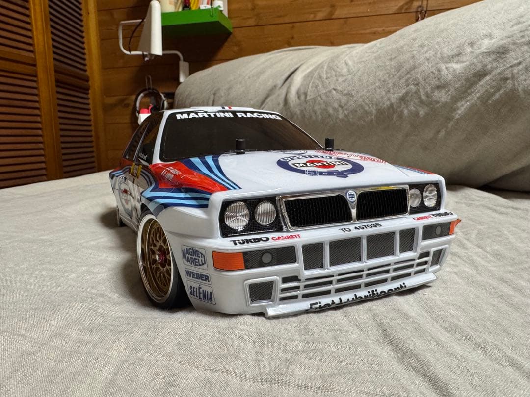 未走行！ランチアデルタ インテグラーレ TT-02 タミヤ