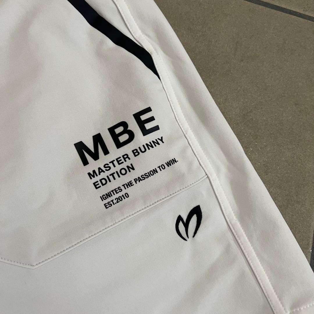 マスターバニー　パーリーゲイツ　ハーフパンツ　ロゴ　白　メンズ　L 5 ズボン