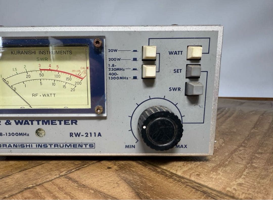 クラニシ 通過型電力計 SWR計 RW-211A