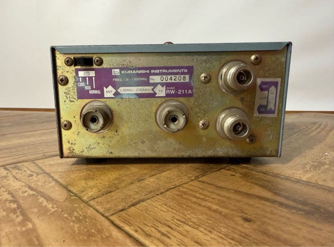 クラニシ 通過型電力計 SWR計 RW-211A