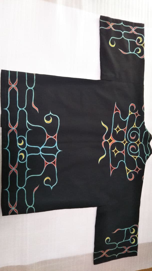 (値下げ)アイヌ羽織　法被　伝統模様