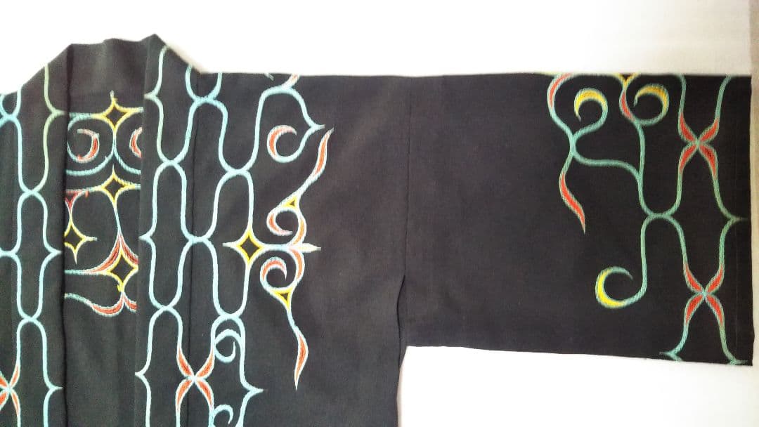 (値下げ)アイヌ羽織　法被　伝統模様