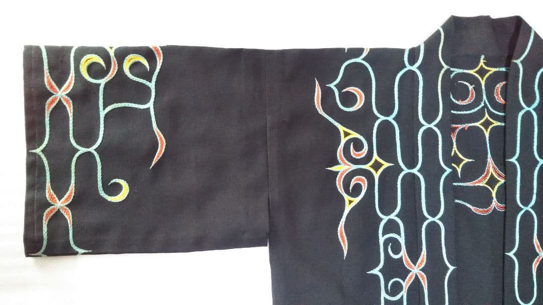 (値下げ)アイヌ羽織　法被　伝統模様