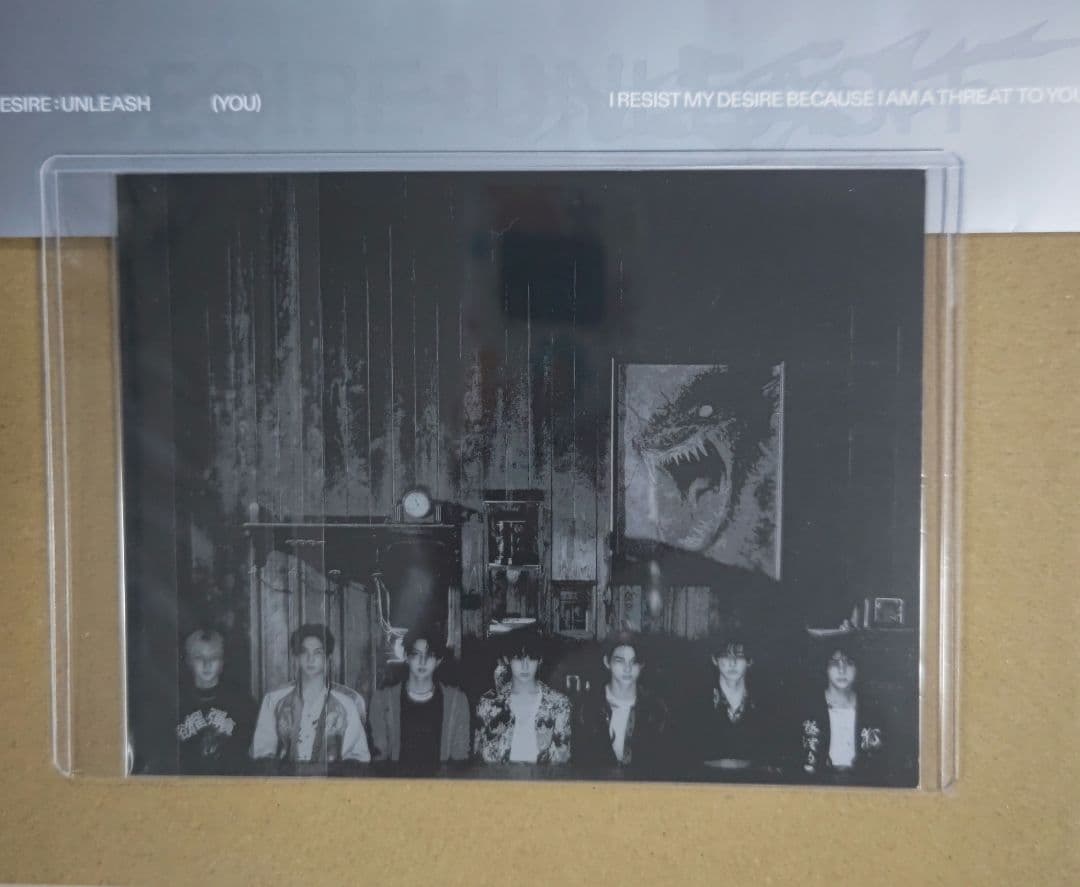 ENHYPEN ヒスン　DESIRE:UNLEASH アメリカ限定　直筆サイン