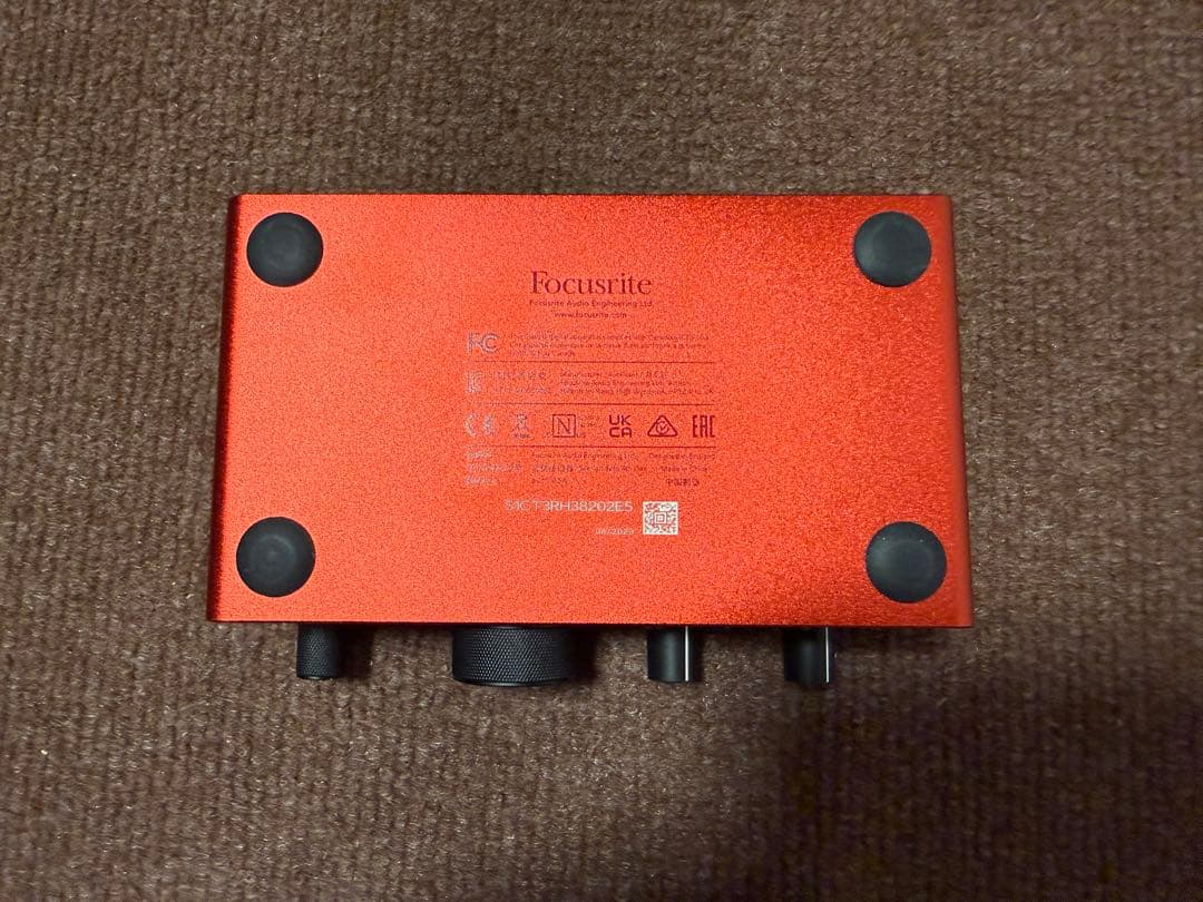 DTM・DAW [temple1]Focusrite Scarlett Solo