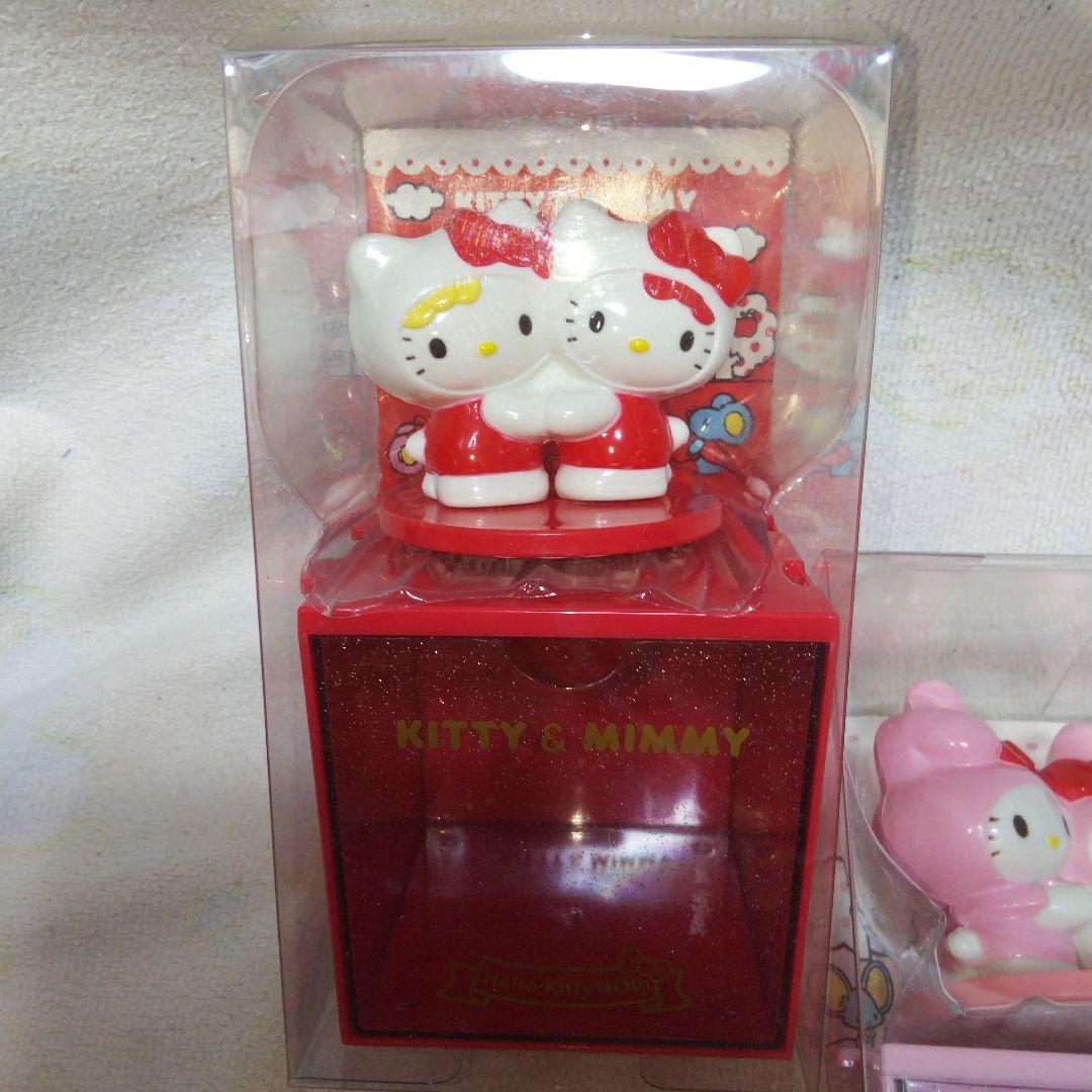サンリオ キティ 40周年スタンプ＆スタッキングチェストセット　ミミィ　マイメロ