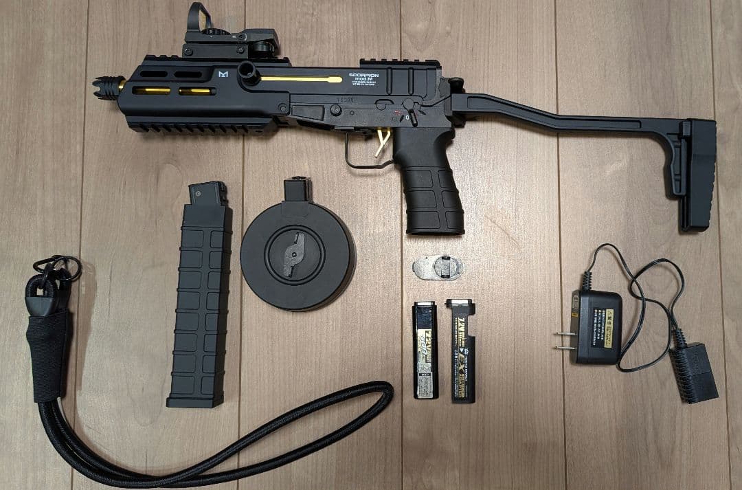 SCORPION mod.M サブマシンガン ブラック