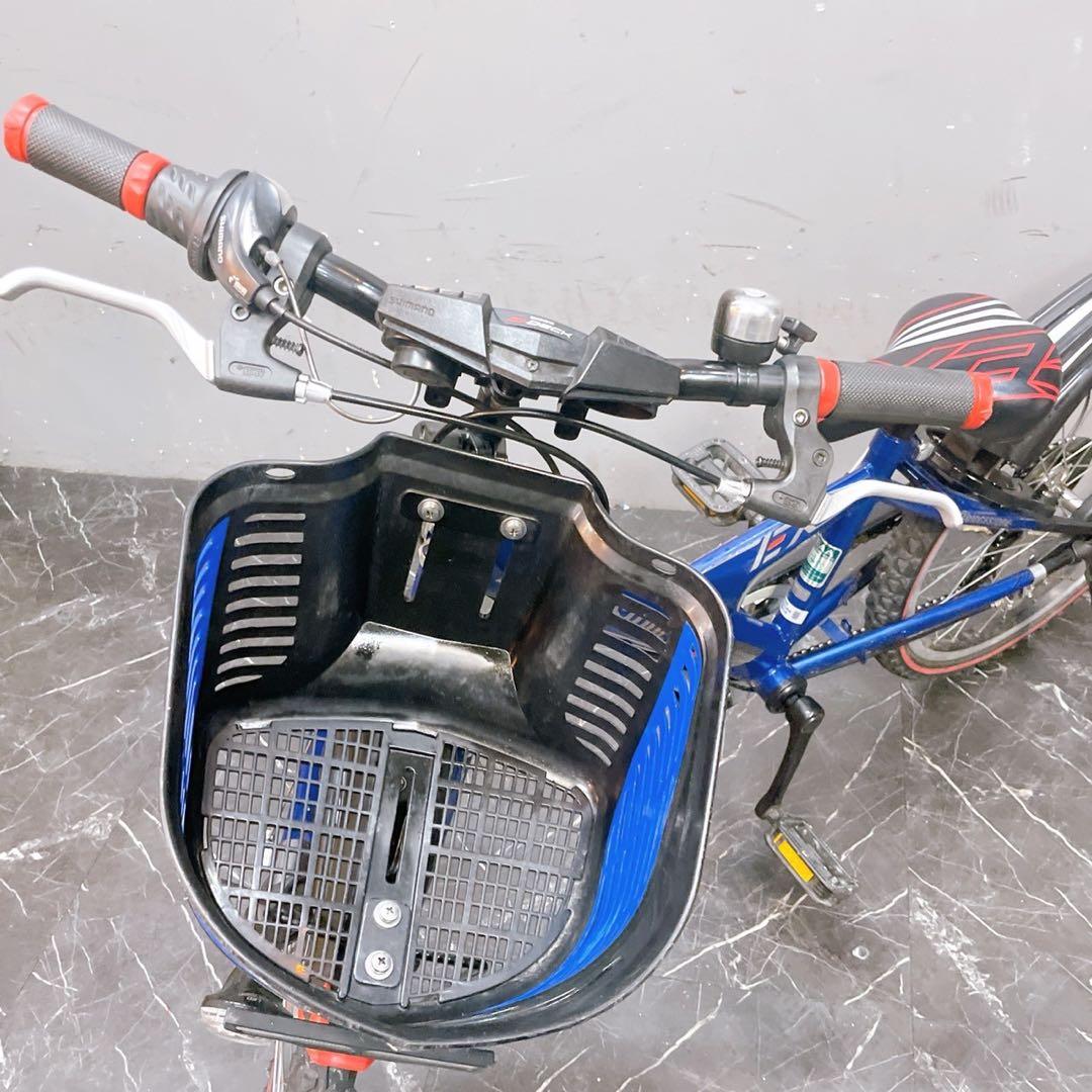 京都配送価格【928】《関西》子供用自転車 子供車 ブリヂストン EXブルー