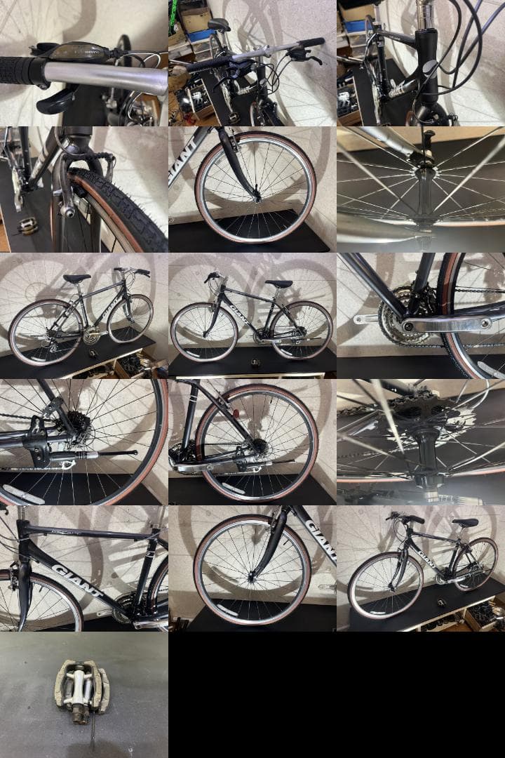 GIANT ESCAPE R3 クロスバイク sizeS　グレーカラー