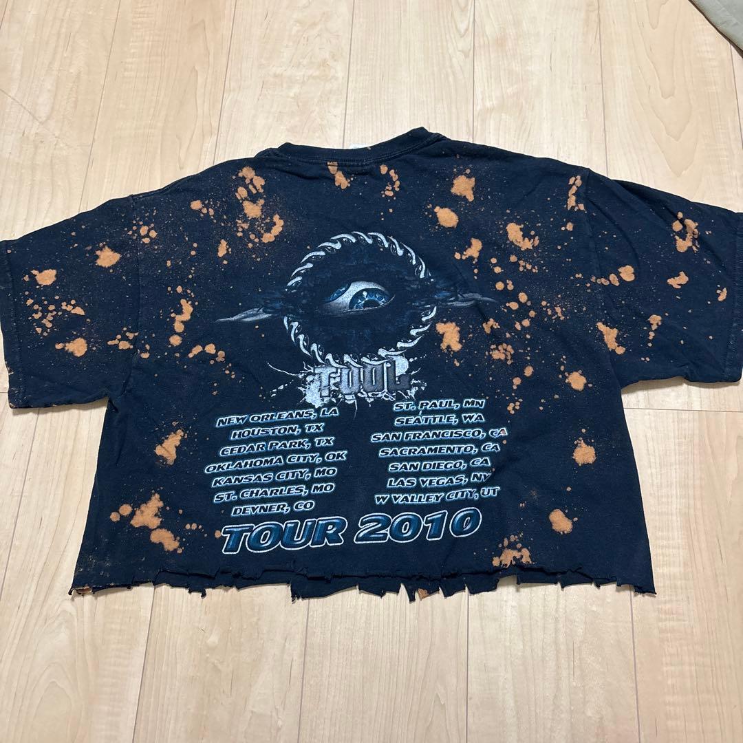 Tool 2010年ツアー Tシャツ　リメイク