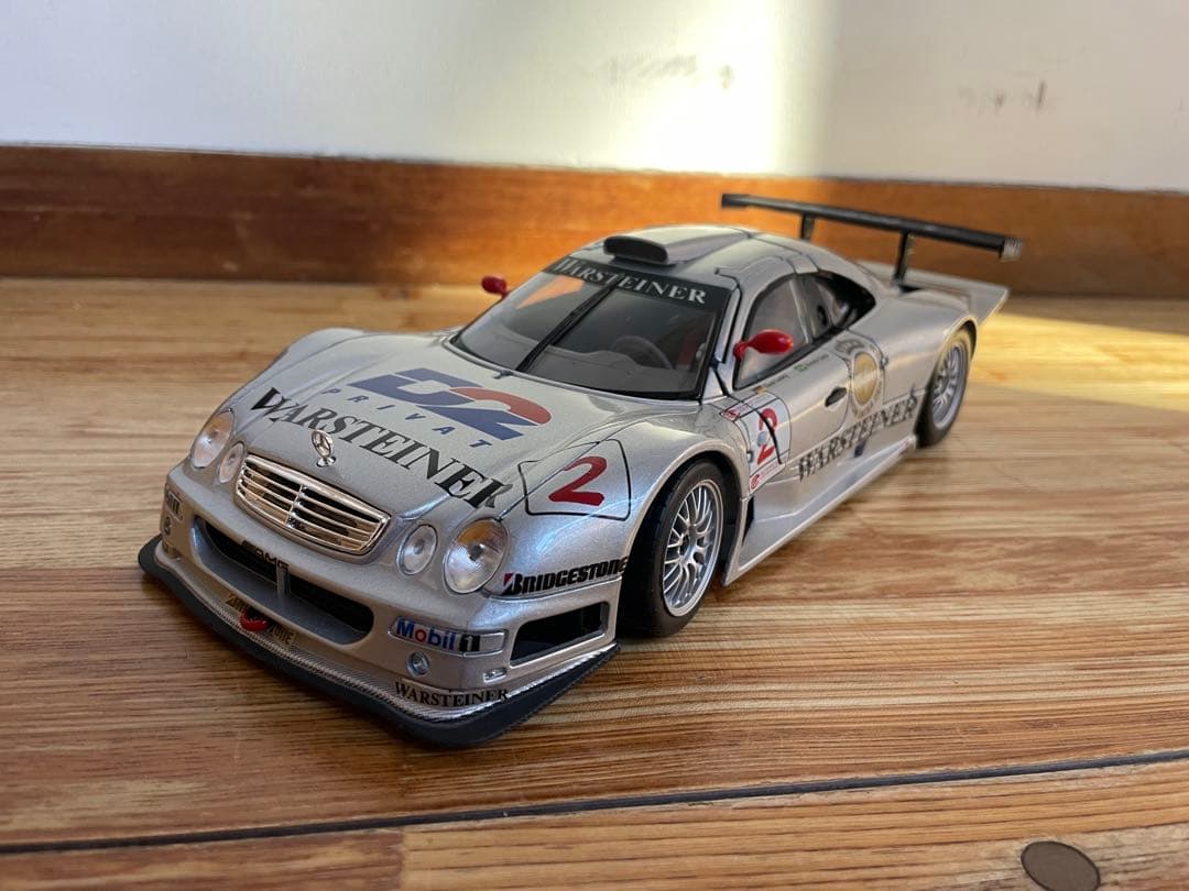 1/18 BENZ メルセデスベンツ CLK GTR 1998 ミニカー