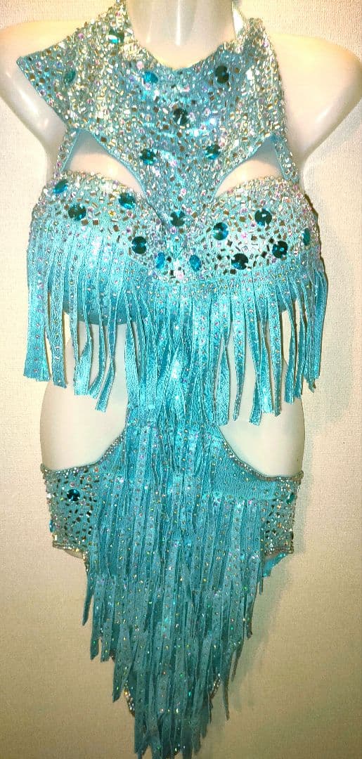 【新品】水色 ベリーダンス セットアップ