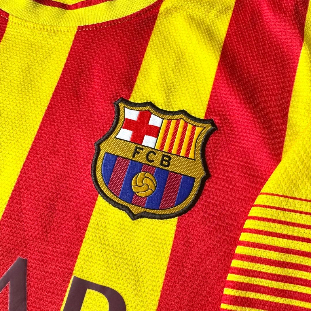 【トラヴィス・スコット着用】FCバルセロナ １３／１４（A）カタルーニャ仕様