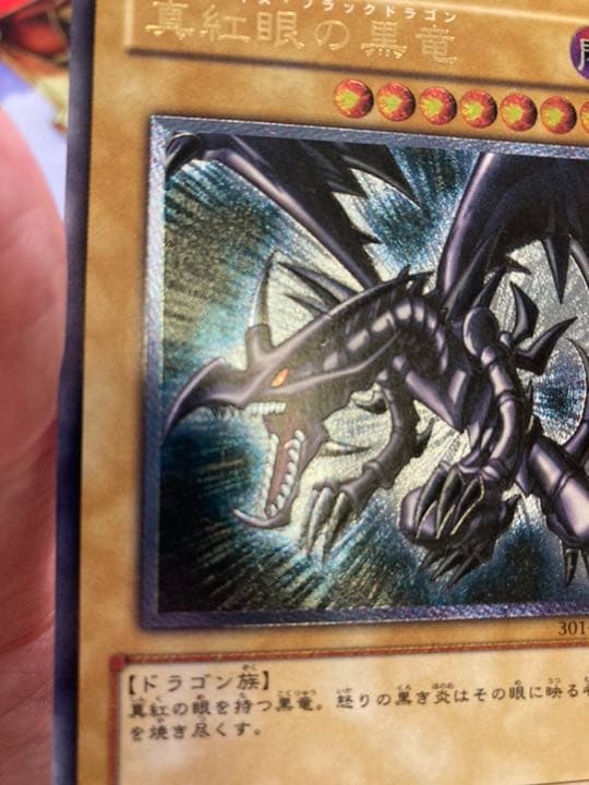 真紅眼の黒竜　レッドアイズ レリーフ　親知らず