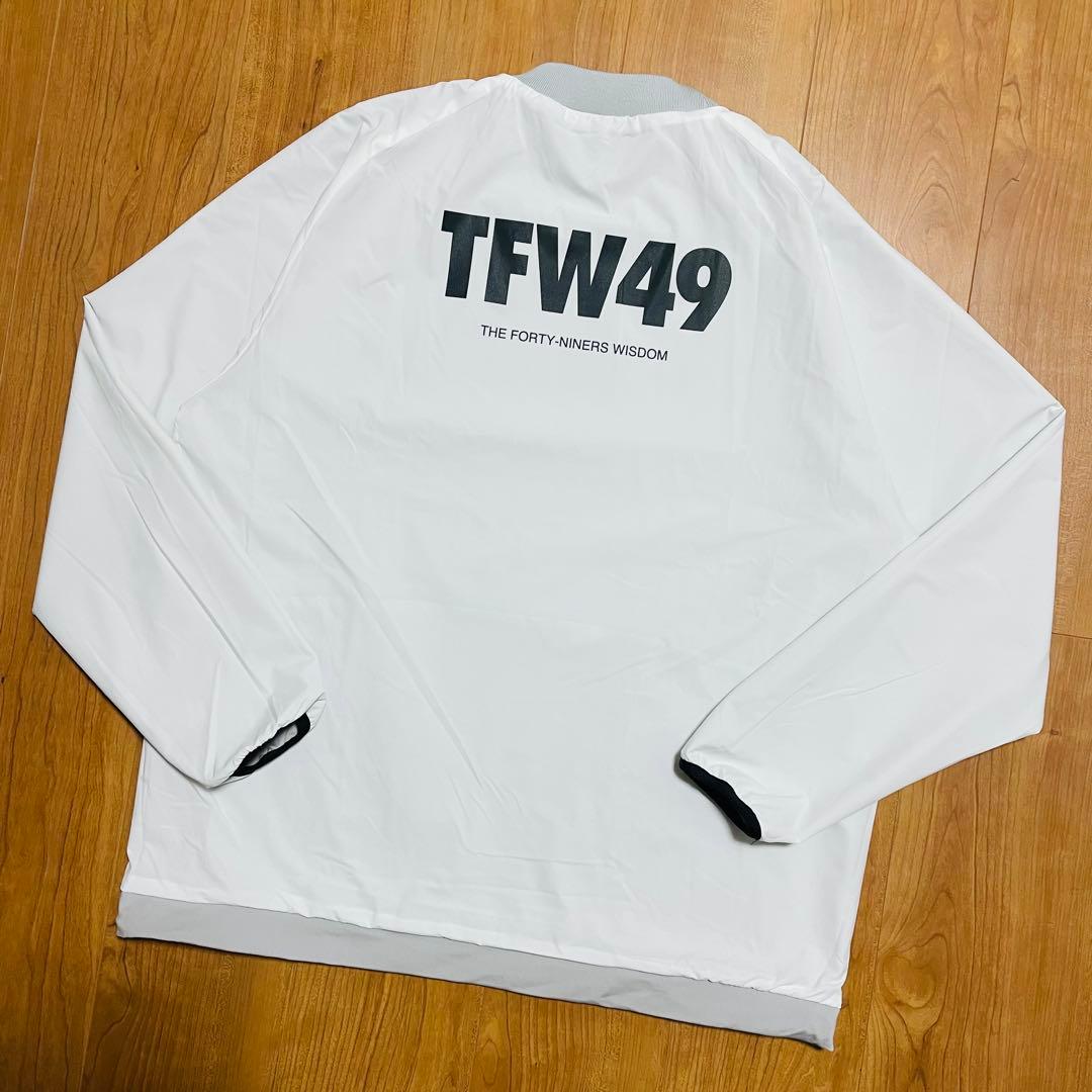 TFW49 プルオーバー　スニード　ホワイト　グレー　XL ゴルフ