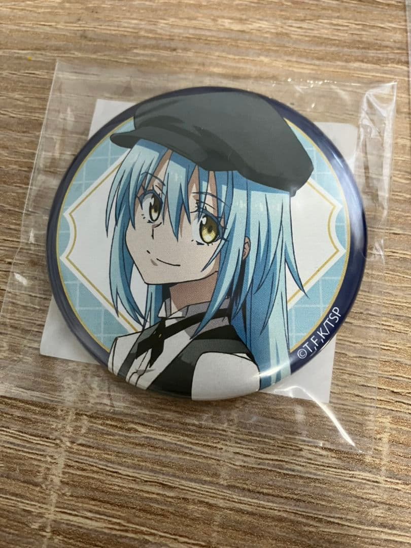 リムル等身缶バッジ 「転生スラ×PRINCESS CAFE」新品未開封