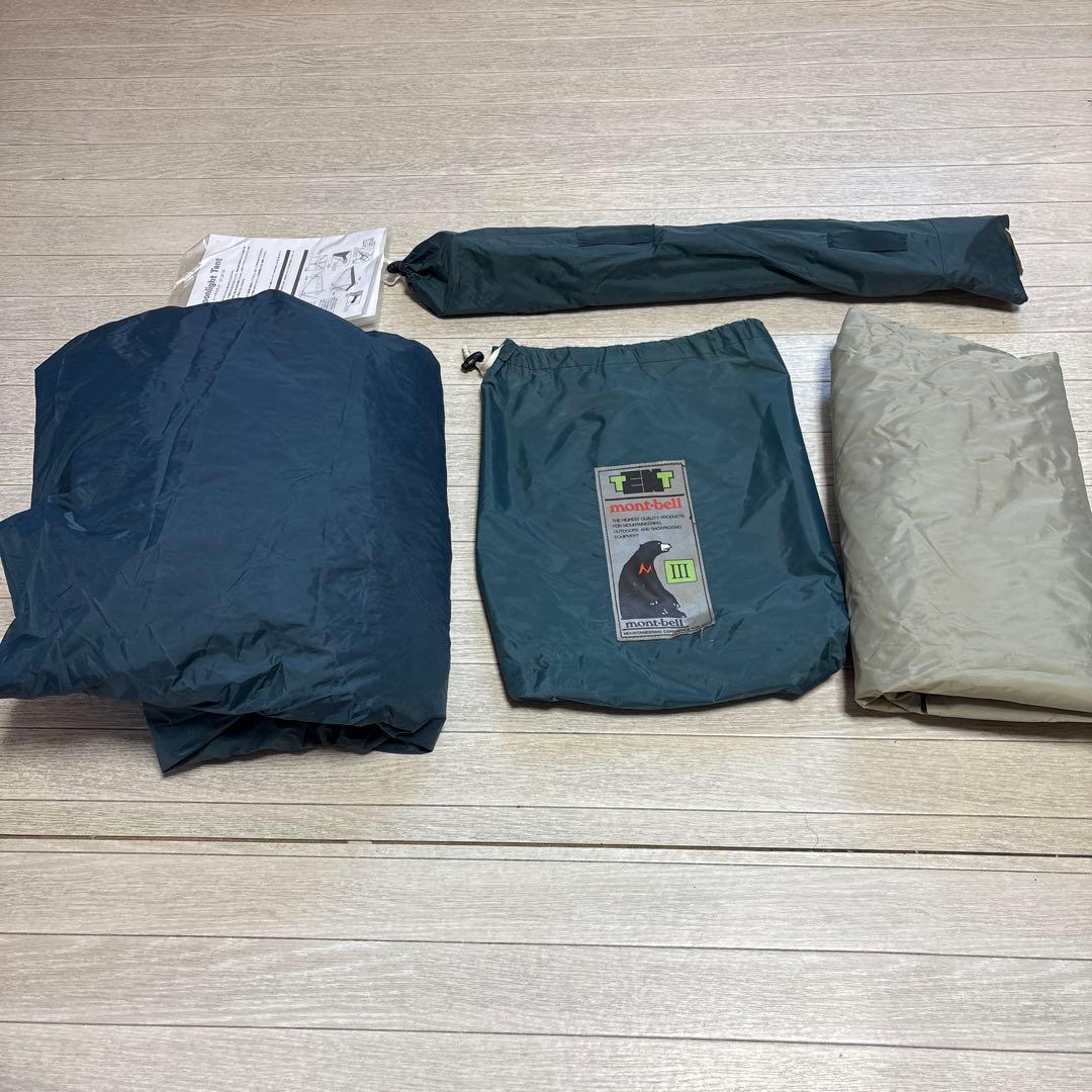 モンベル　ムーンライトテント3型