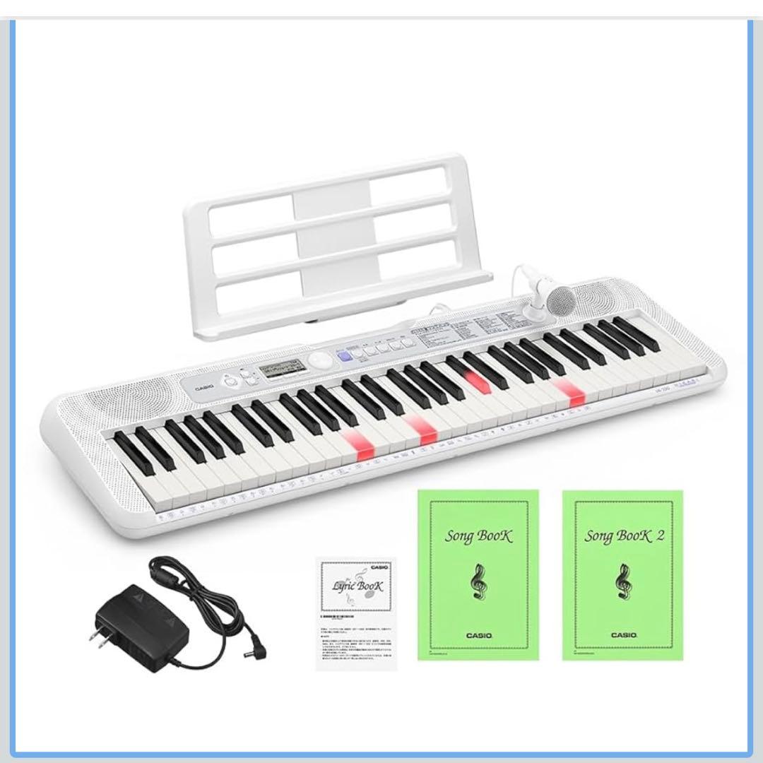【新品】CASIO LK-330 光ナビゲーションキーボード 61鍵盤 カシオ