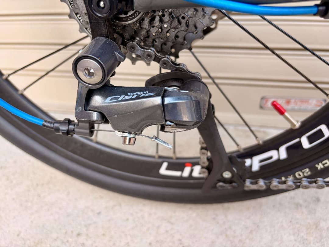 ミニベロ Eizer Z501カスタム ミニベロロード ブルーグレー 中古