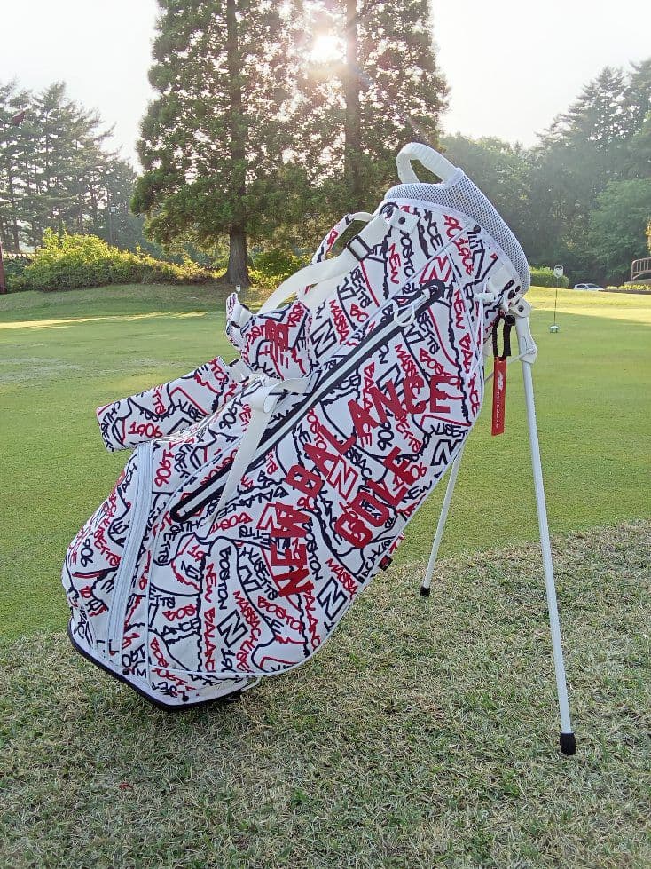 ◆美品◆ニューバランス ダギングシューズキャディバッグ◆ヘッドカバーセット