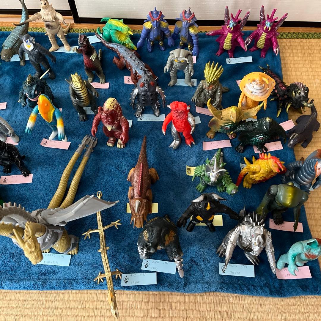 ウルトラマンシリーズ 怪獣　ソフビ　50体以上