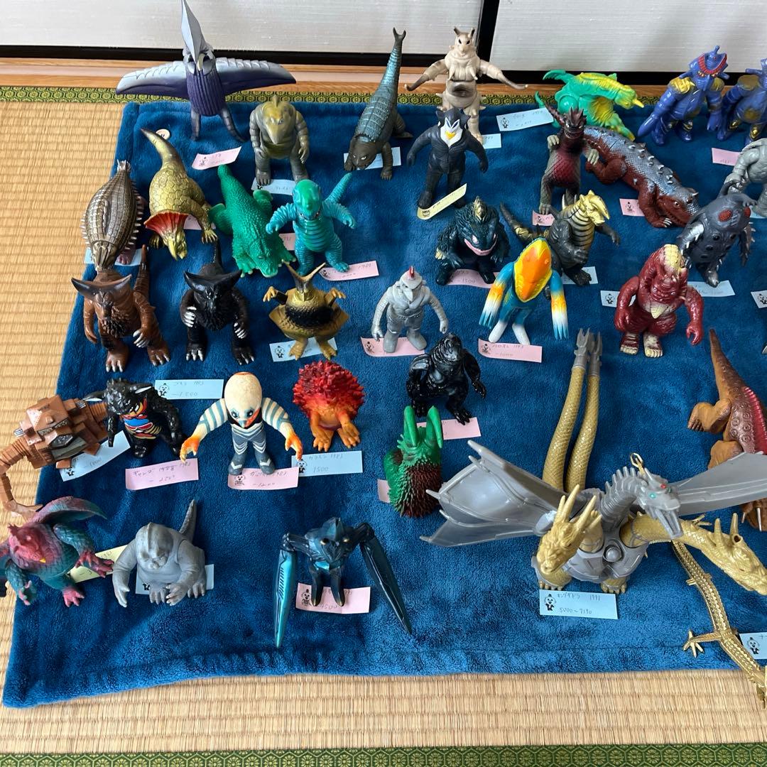 ウルトラマンシリーズ 怪獣　ソフビ　50体以上