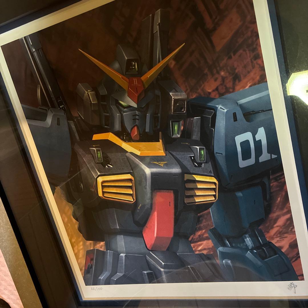 天神英貴 複製原画 「RX-178 ガンダムMk-II」 エマ・シーン中尉搭乗機