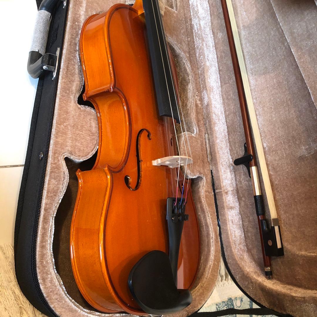 「もさん専用」ROMANZA RV-250 4/4ヴァイオリン ハードケース&弓
