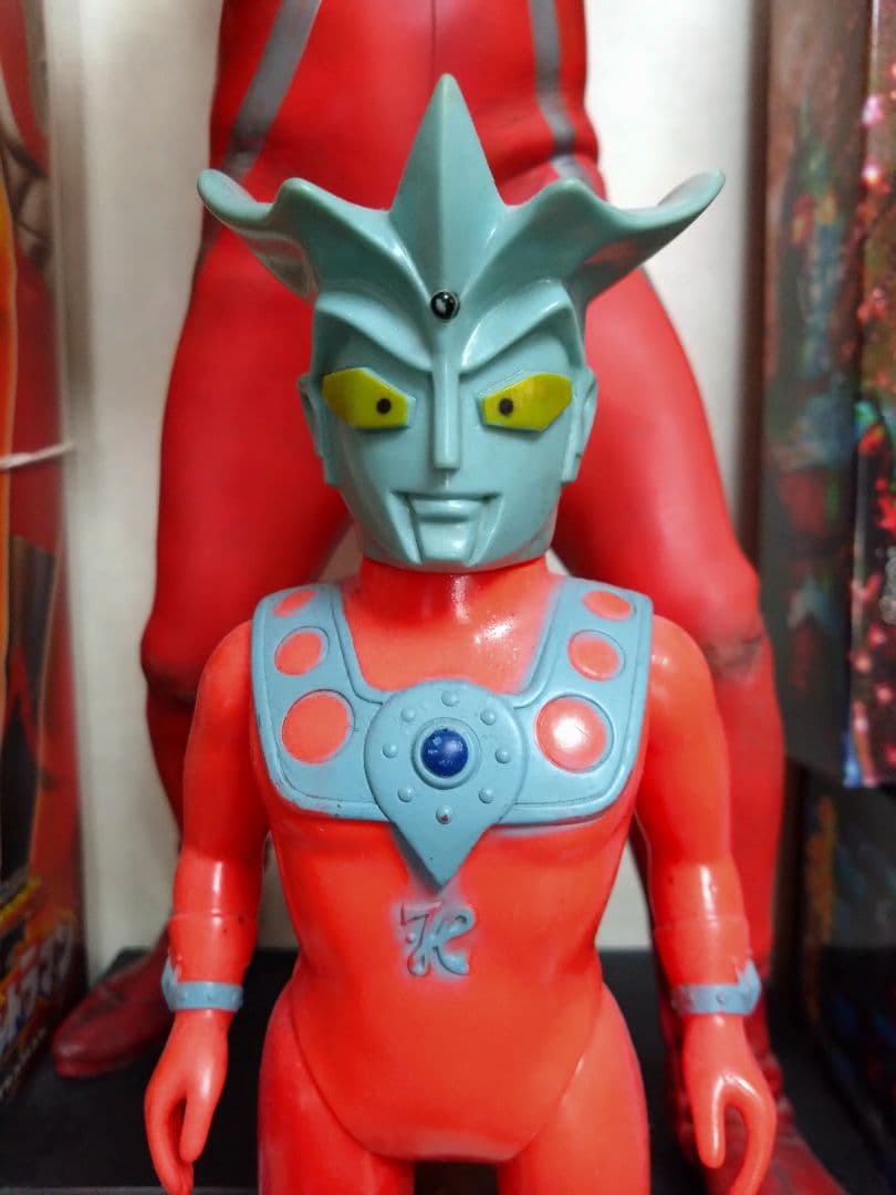 ブルマァク　当時物ソフビ　ウルトラマンレオ大サイズ
