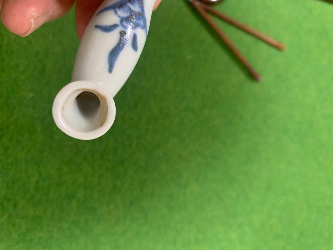 骨董　煙草盆　火入れ　火箸　煙管　茶道具