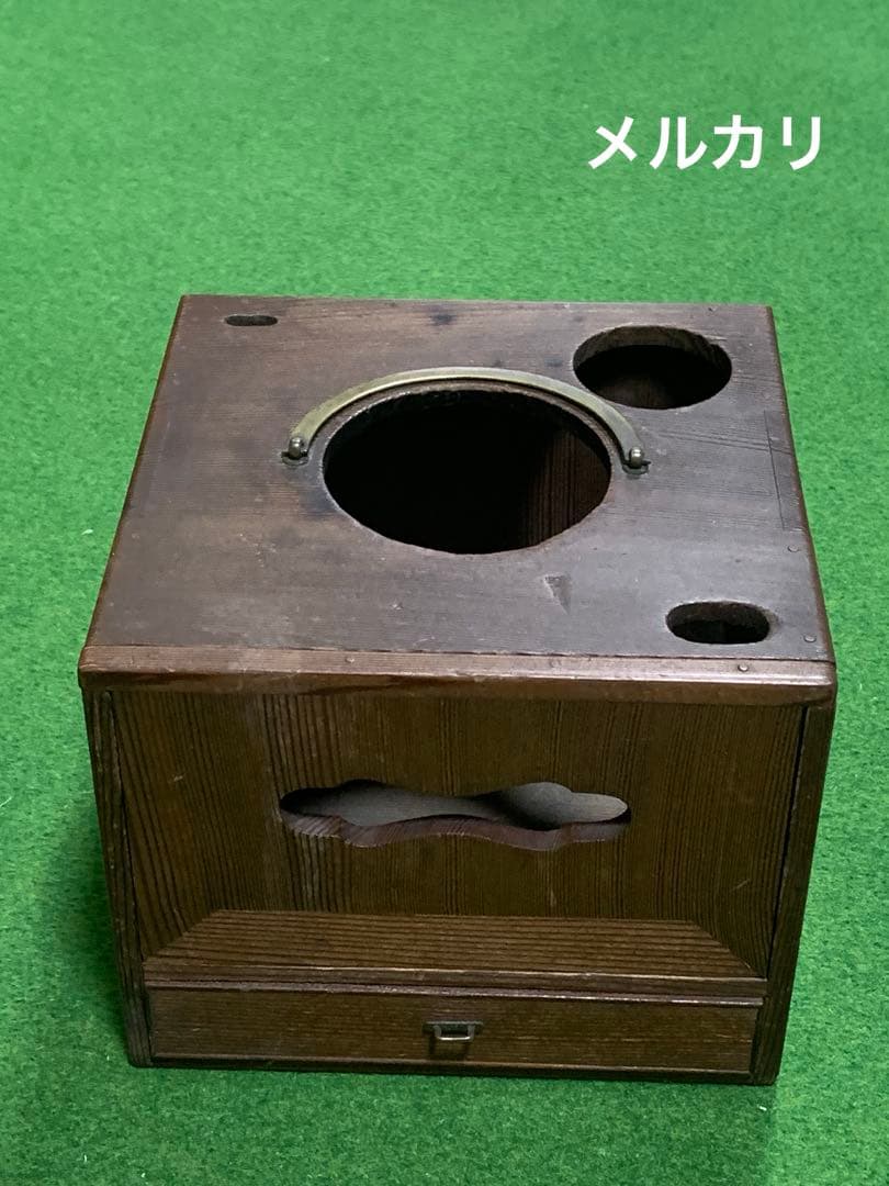 骨董　煙草盆　火入れ　火箸　煙管　茶道具