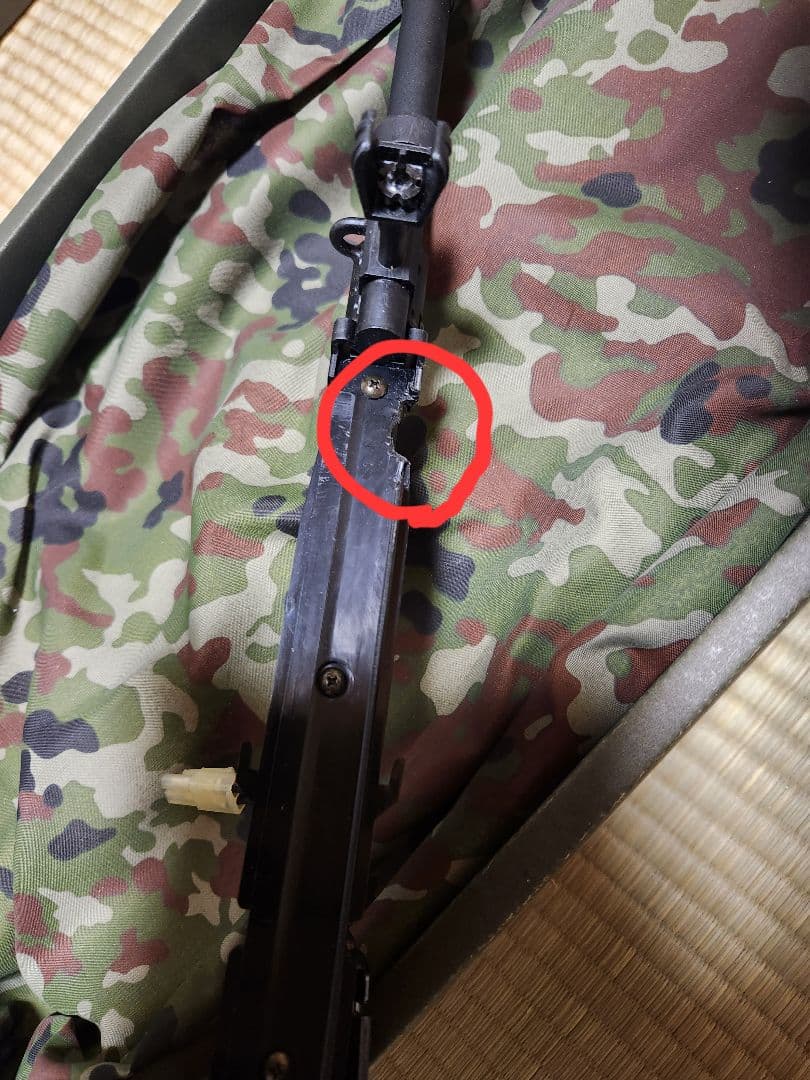 89式小銃(電動)　固定銃床式