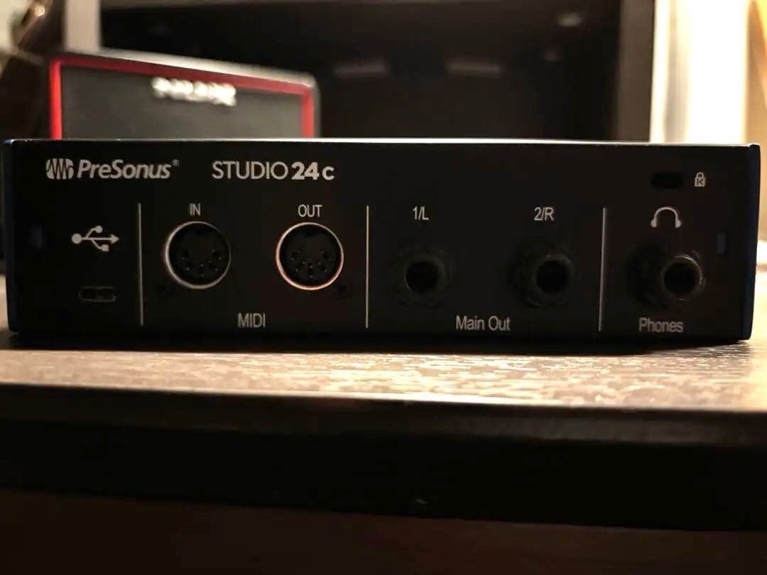 PreSonus STUDIO 24c オーディオインターフェース