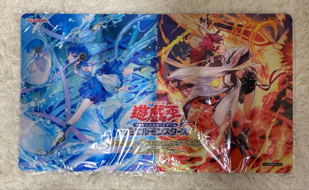 遊戯王OCG プレイマット 2024 御巫の水舞踏 御巫の火叢舞