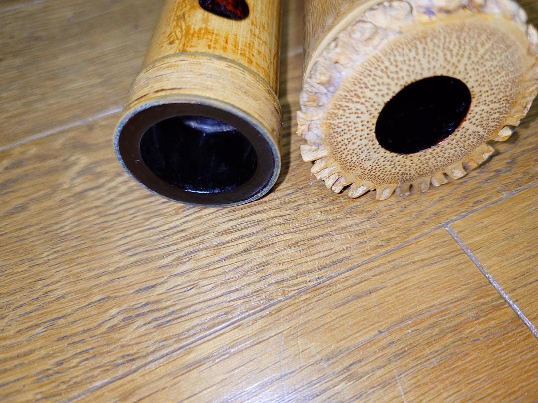 二代目 海老沼竹揚 銘 琴古流 ２尺１寸管■正寸管