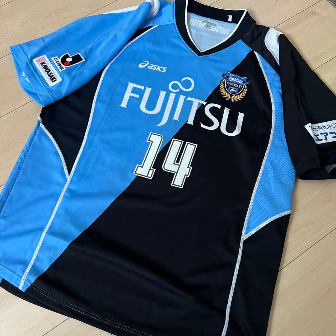 【極希少品】 2010川崎フロンターレ No.14中村憲剛ユニフォーム