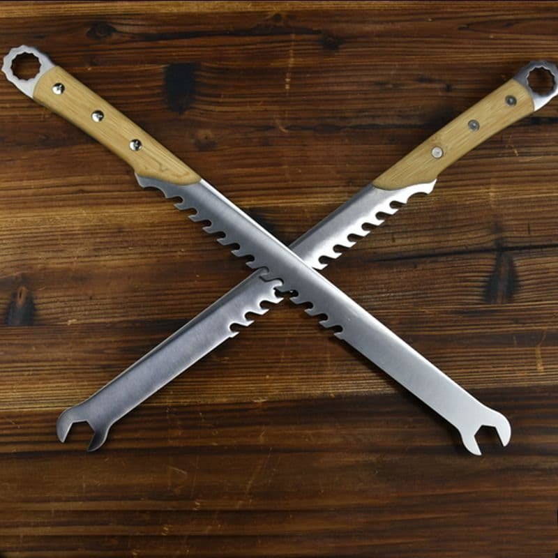 カマキリレンチ（仕様19-22）ステンレス鋼 武具 1本　刀装具　日本刀　模造刀