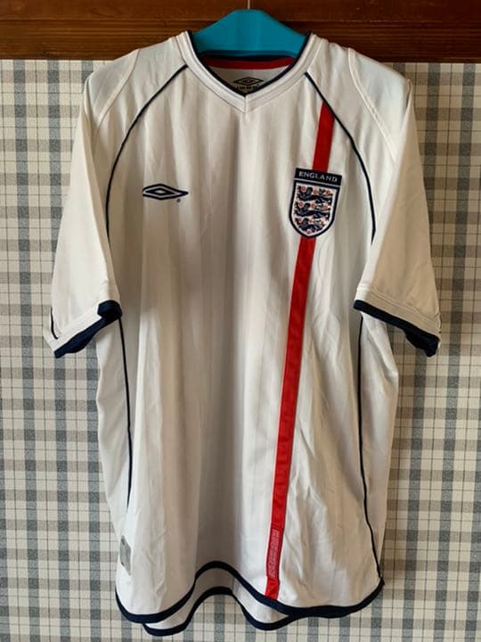 '02 イングランド レプリカユニ'01-'03着用 UMBRO
