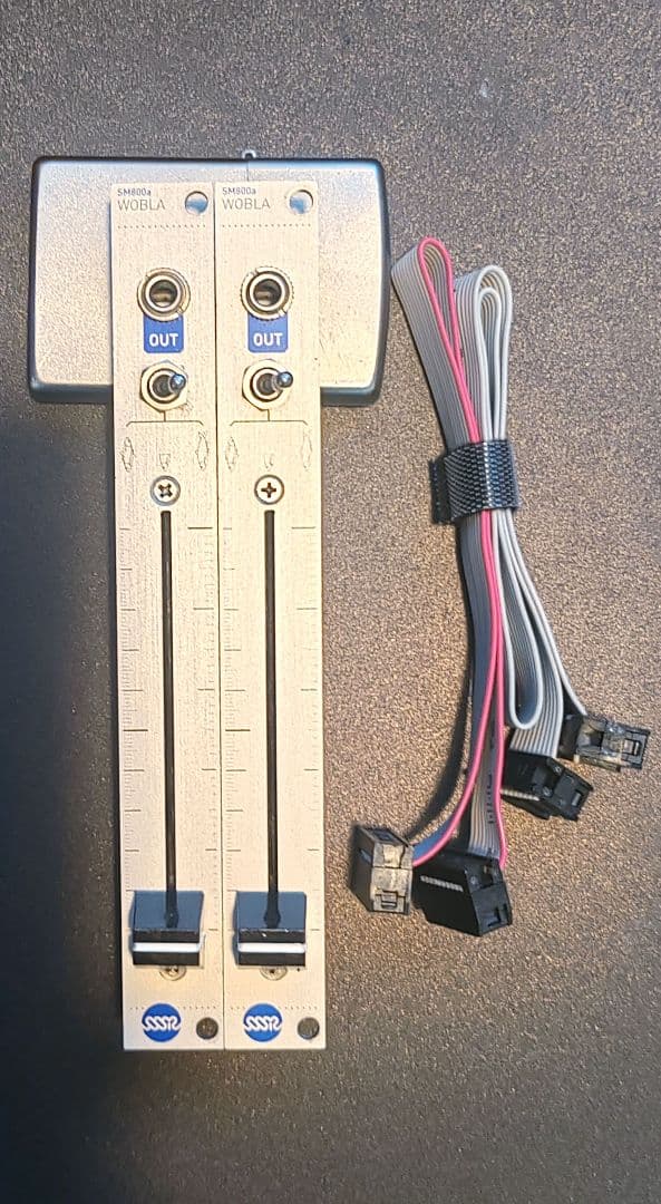 【CVスライダー2本セット】WOBLA SM800a 　モジュラーシンセ